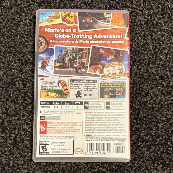 Nintendo Super Mario Odyssey - Red and Blue - Picture 4 of 4